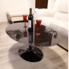 180x90 cm Table basse Tulip ovale