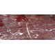 169 x 111 cm oval Tulip table - Ruby red marble