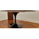 169 x 111 cm oval Tulip table - Ruby red marble