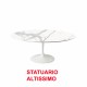 180 x 90 cm oval Tulip table - Ceramic