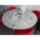 Tulip tafel Calacatta Gold marmer rond